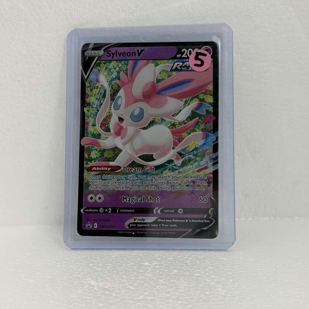 Sylveon V SWSH202 Sword & Shield Black Star Promo Holo Pokemon Card